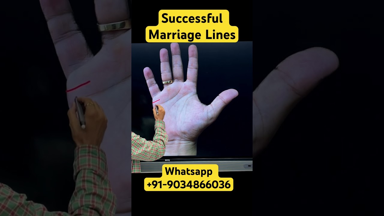 Successful Marriage Lines | Dikki Palmistry | Hand Analysis