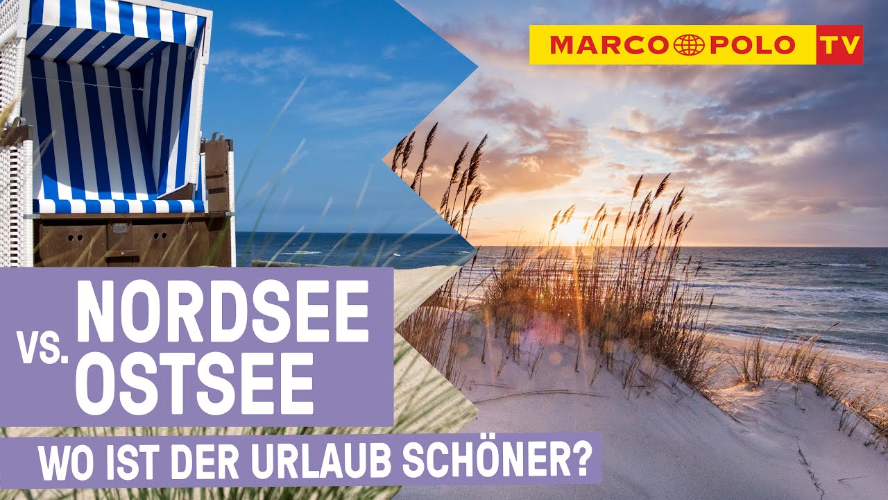 NORDSEE vs. OSTSEE - Deutschlands Küsten im Vergleich