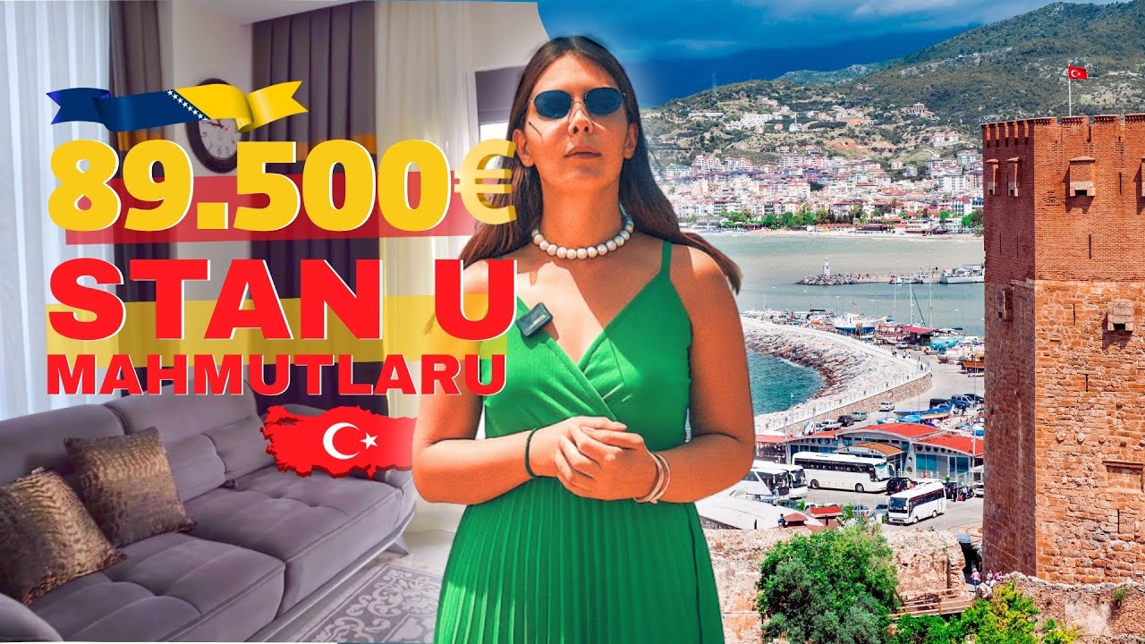 Stan u Mahmutlaru – Moderan 1+1 Apartman 55 m², samo 800 m od plaže!