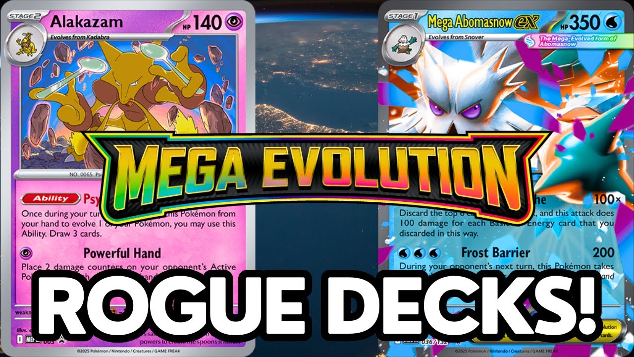 The Best Rogue Decks in Mega Evolution Base Set (w/ PTCGL Lists!)