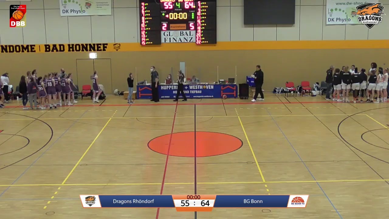 WNBL - Dragons Rhöndorf vs. BG Bonn