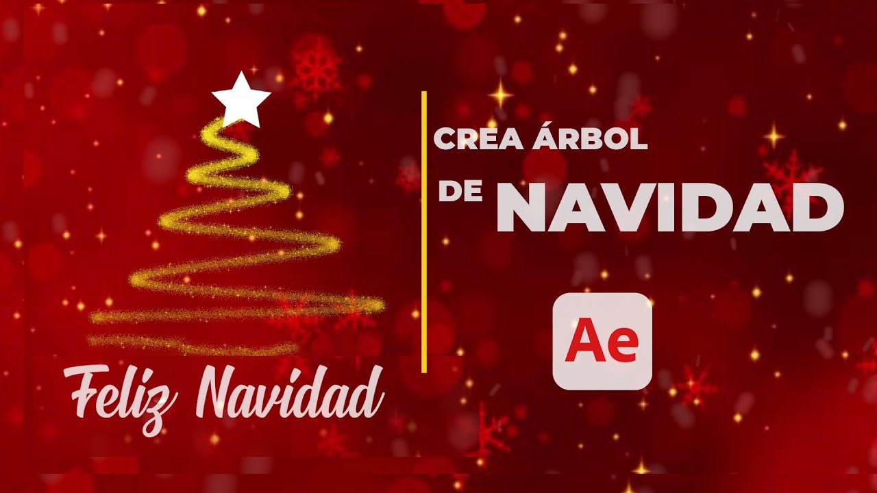 Cómo crear árbol de navidad en After Effects sin plugin - Tutorial