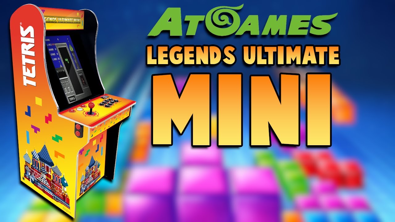 AtGames Legends Ultimate Mini Arcade Revealed!