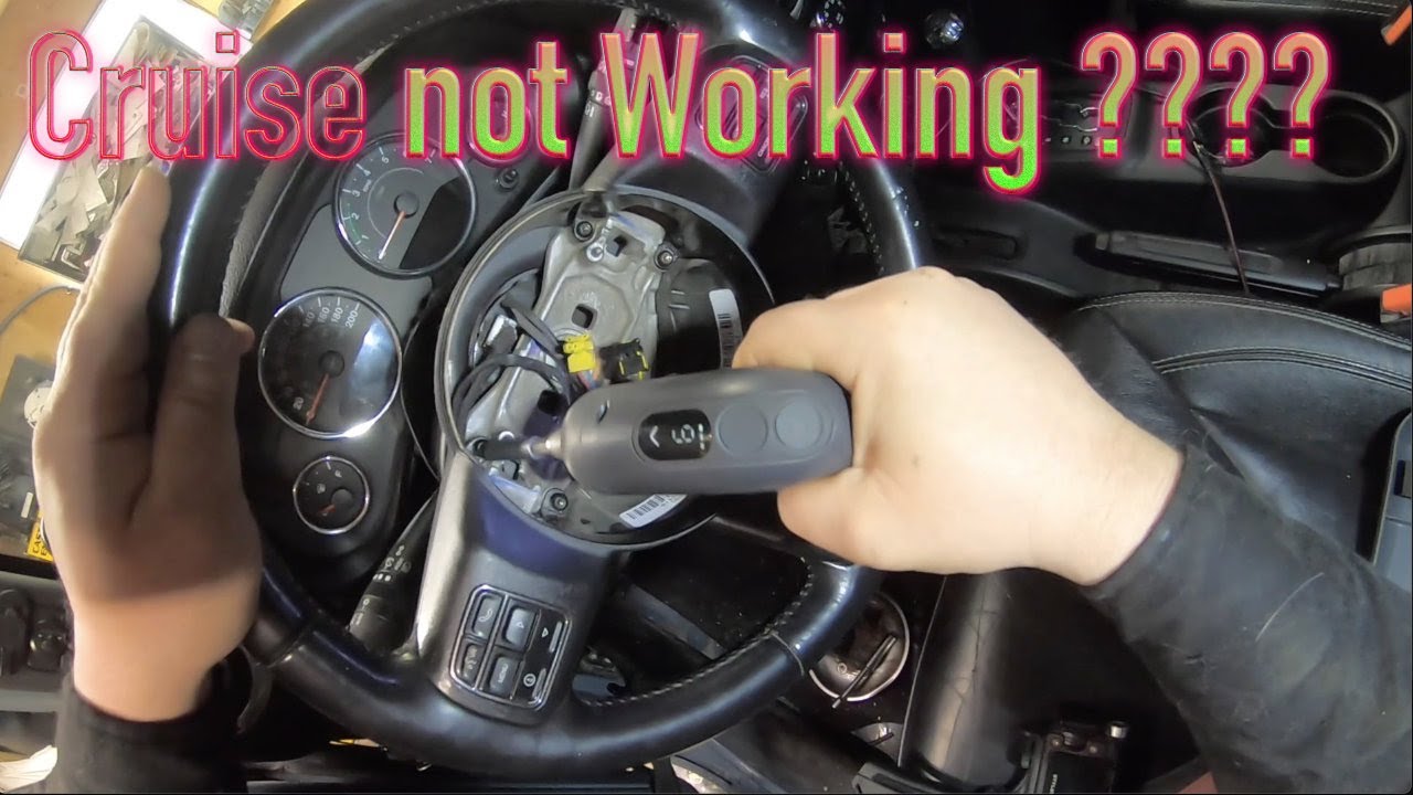 DIY How to Remove Jeep JK Cruise Control Switch