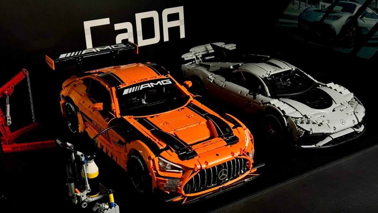Сборка AMG GT3 Speed ​​| CaDA C64008W