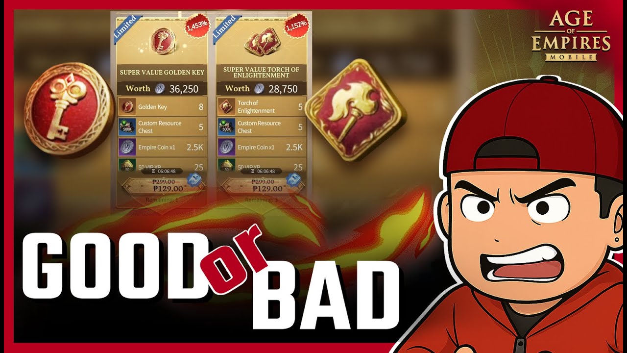 Золотые ключи и факелы нарушают систему прогресса игроков в Age of Empires Mobile? Это хорошо или...