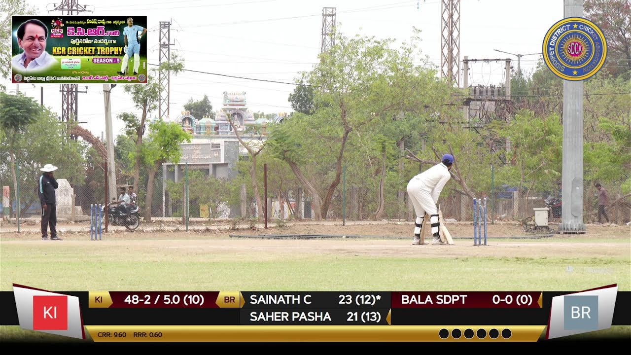 KCR CRICKET TROPHY || SIDDIPET || SEASON-5 || BNR REBELS vs KINGS