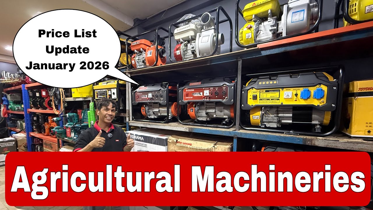 AGRICULTURAL MACHINERIES Price List Update January 2026