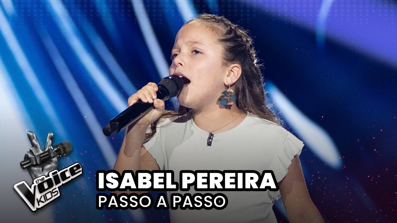 Isabel Pereira - &ldquo;Passo a Passo&rdquo; | Provas Cegas | The Voice Kids Portugal 2025