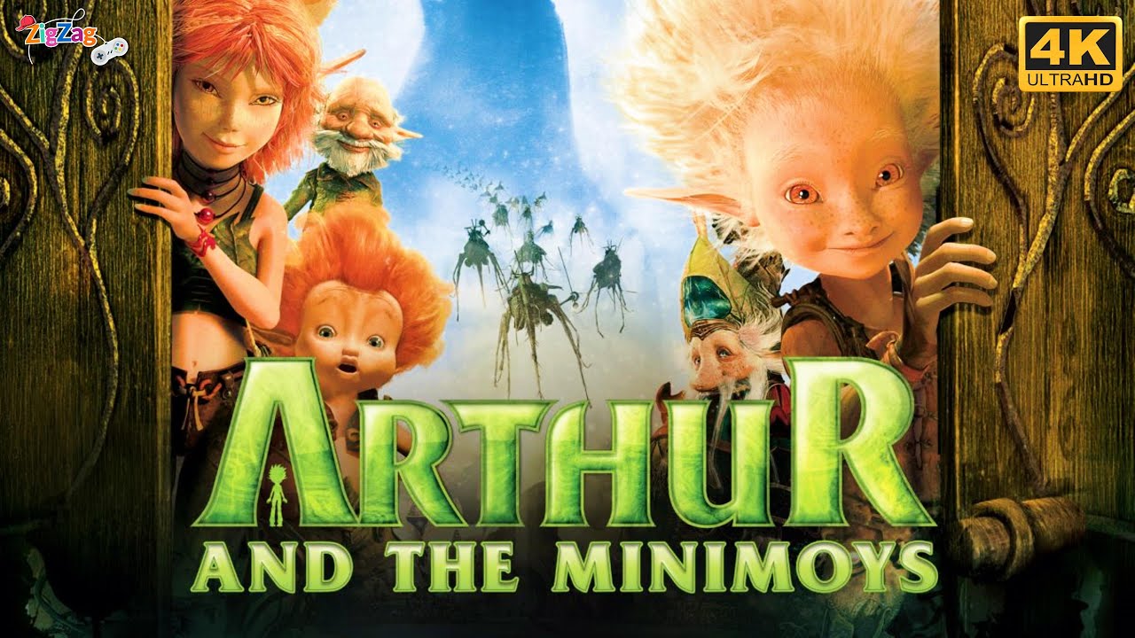 Arthur and the Invisibles | The Movie 4K | All Game Cutscenes PS2 | @ZigZagGamerPT