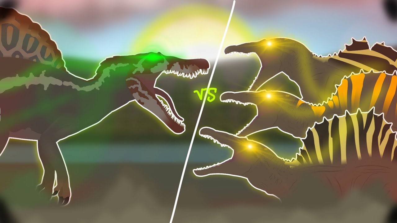 SPINOSAURUS VS SPINOSAURUS | JP3 VS JWR
