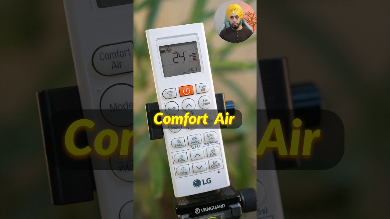 Руководство по пульту дистанционного управления LG AC ❄ Comfort Air ❄ #шорты #пульт дистанционног...