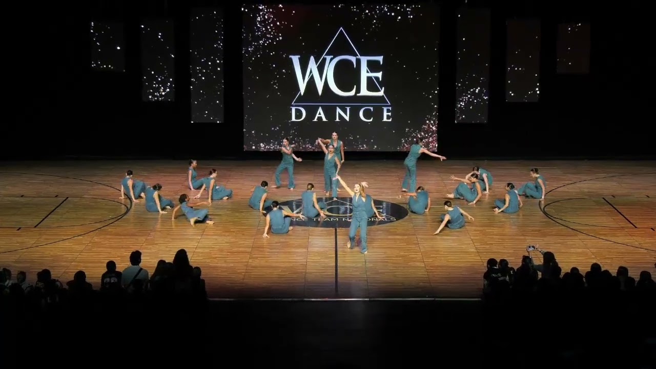 WCE 2025 Dance Team Nationals 1st Place Large Contemporary Gold Agoura