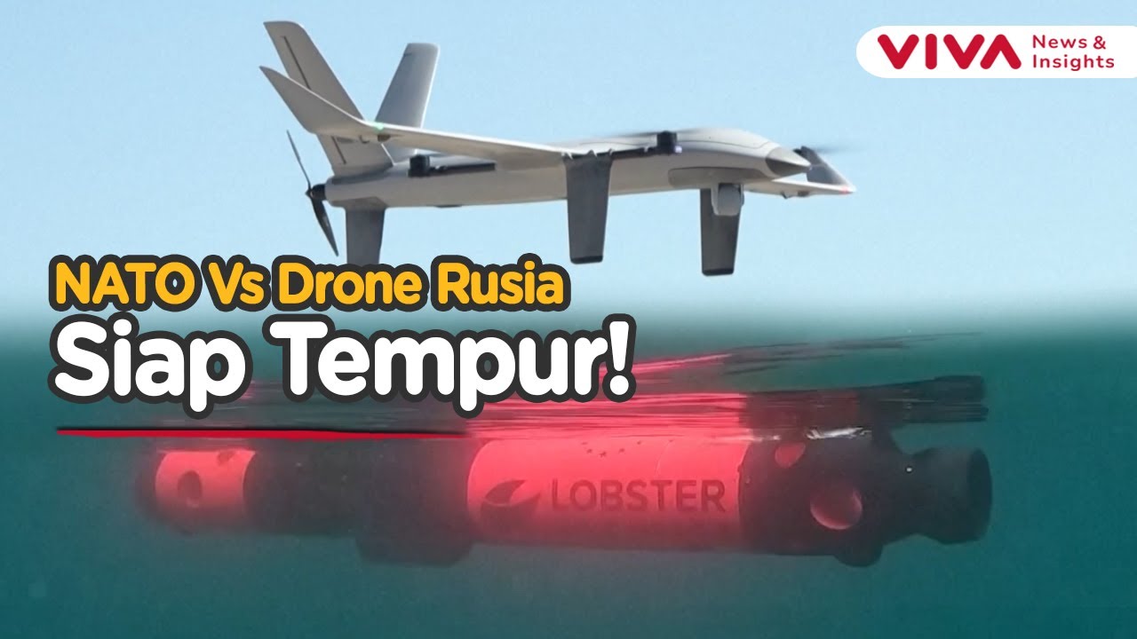 NATO Pamer Drone Tempur Canggih Hadapi Perang Masa Depan