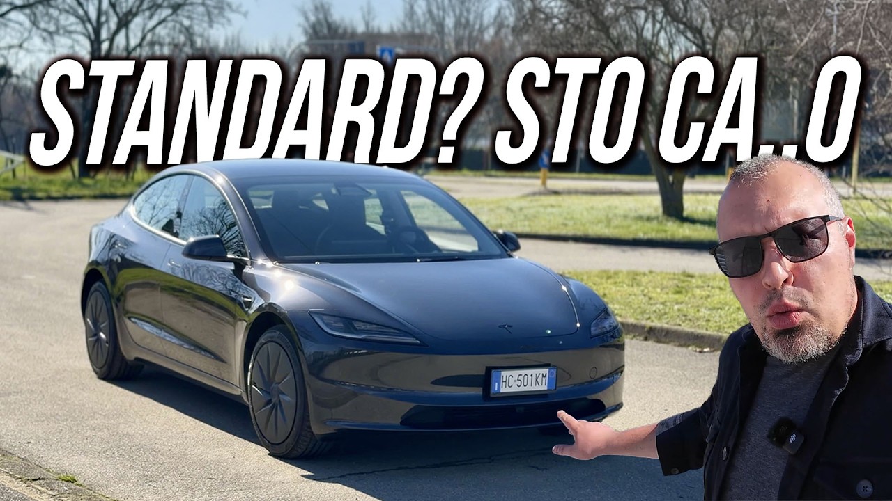 Tesla Model 3 RWD (Standard): a 34K euro è assurda