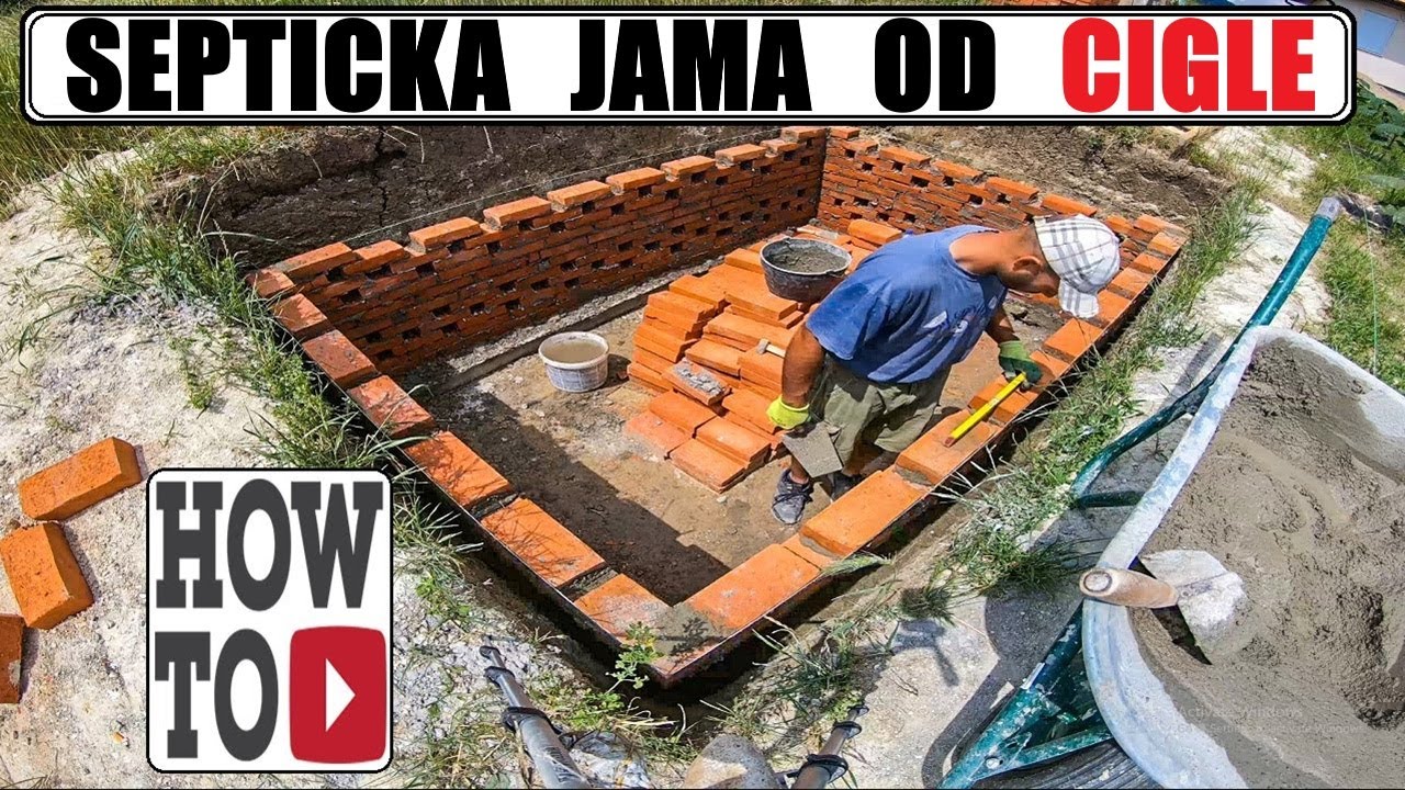 Kako izgraditi septicku jamu svojim rukama - How to build a septic tank with your own hands
