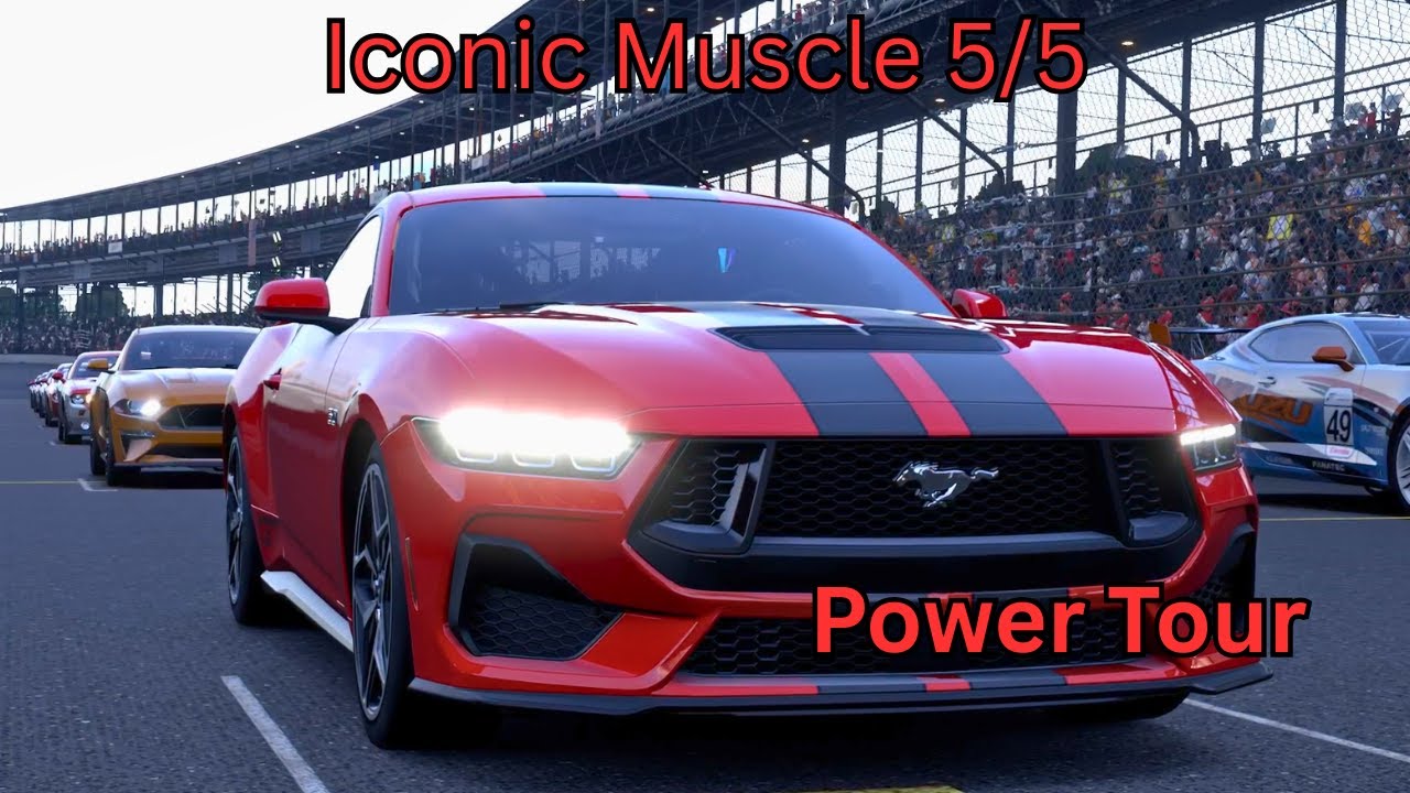Indianapolis Motor Speedway | Iconic Muscle (5/5) | Moza R3 Gameplay