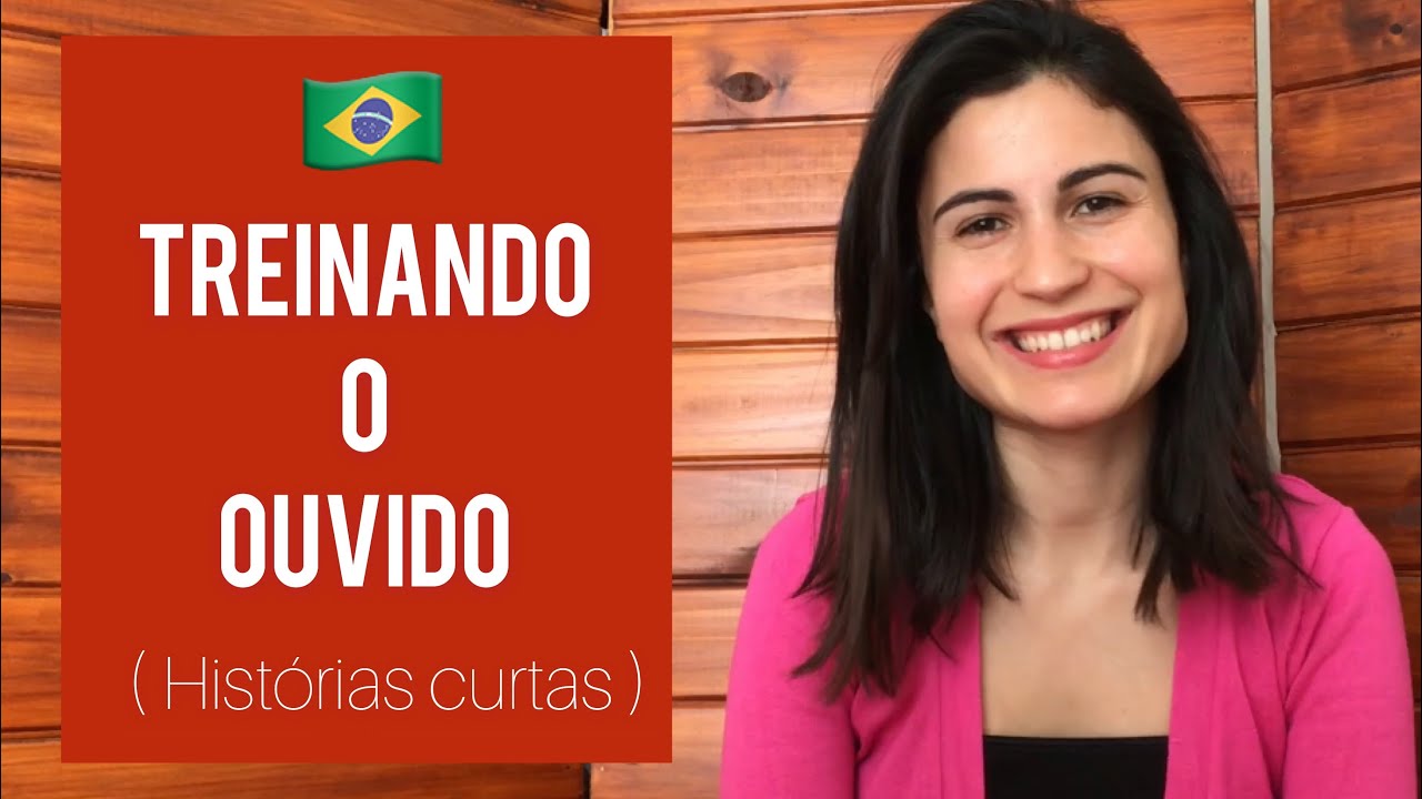 Aprender português. Escutar e ler histórias curtas em português.