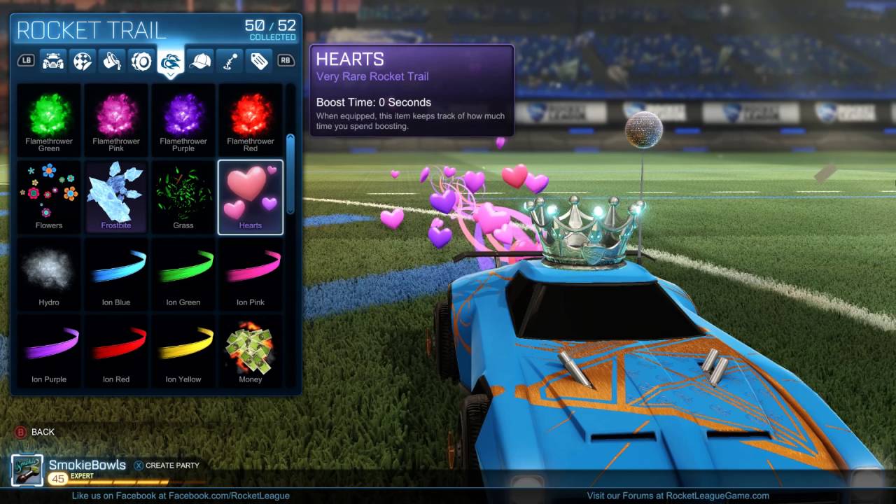 Hearts - Very Rare Rocket Trail