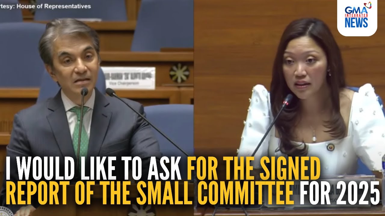Tiangco and Suansing clash over the release of 2025 small committee report | GMA Integrated News