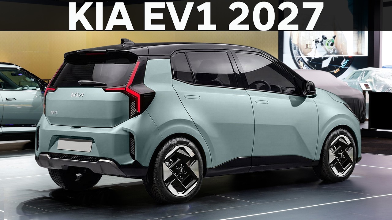 2027 Новая модель KIA EV1 - Компактный электрокар!