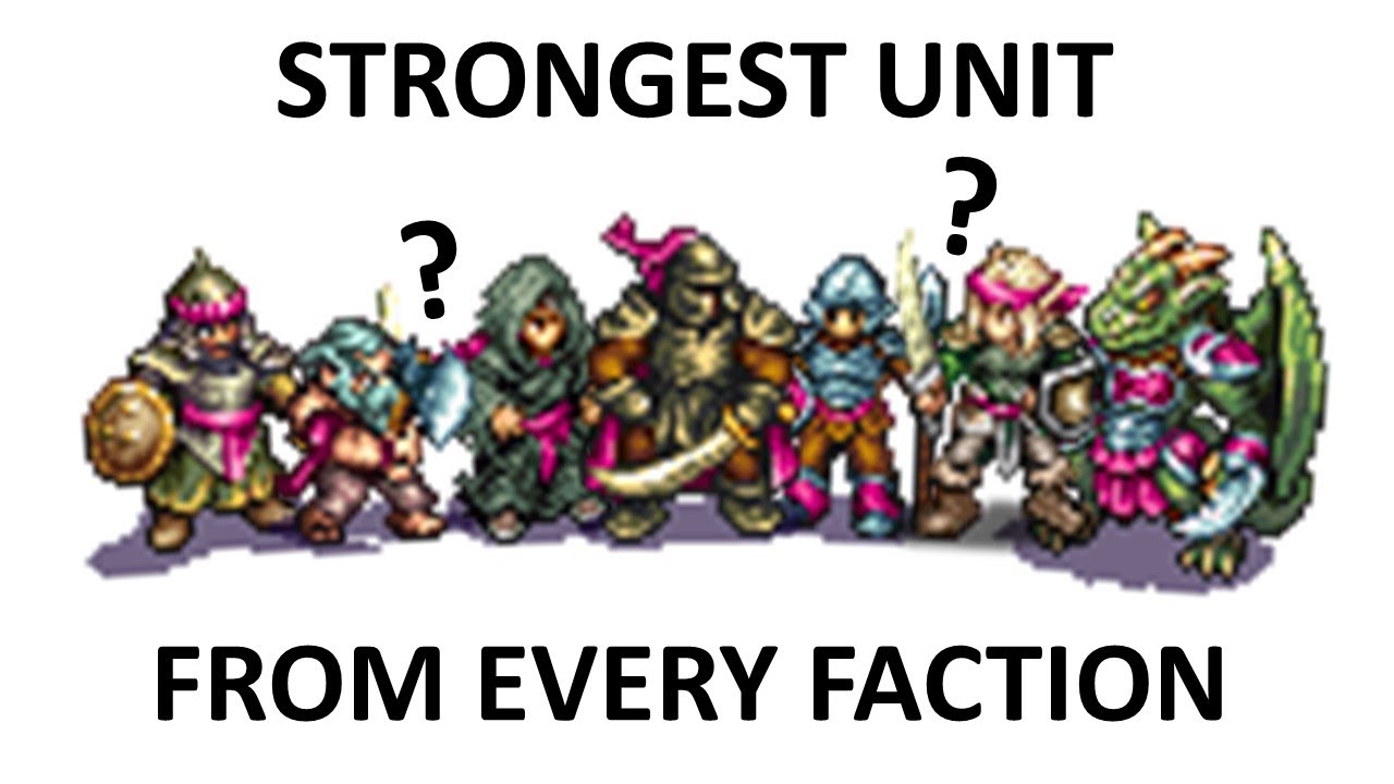 Strongest Unit From Every Faction - Battle for Wesnoth