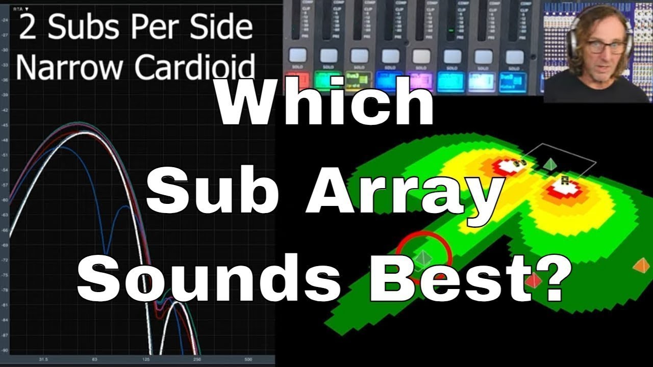 Pro Audio Subwoofer Array Sound Quality
