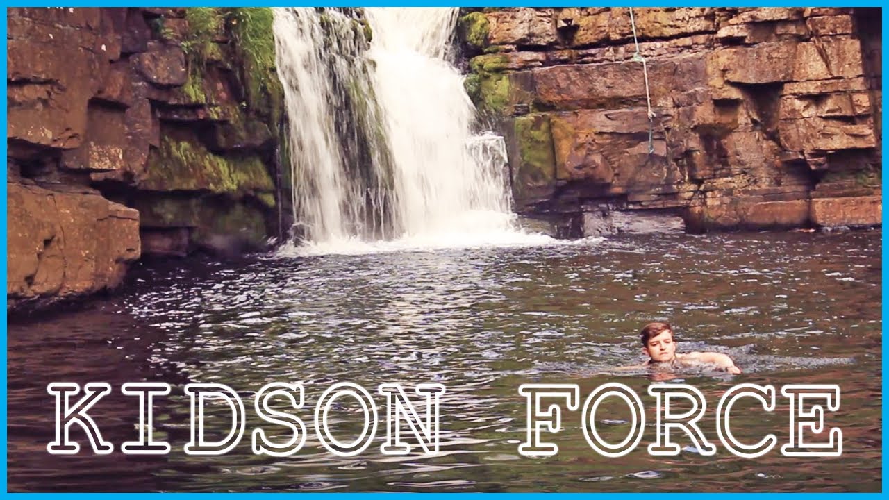 Wild Swimming at Kidson Force Yorkshire Dales
