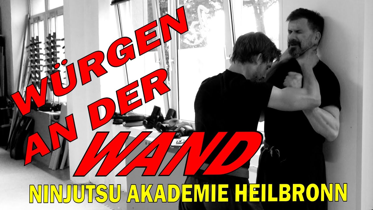 Würgeabwehr an der Wand (Deutsch)