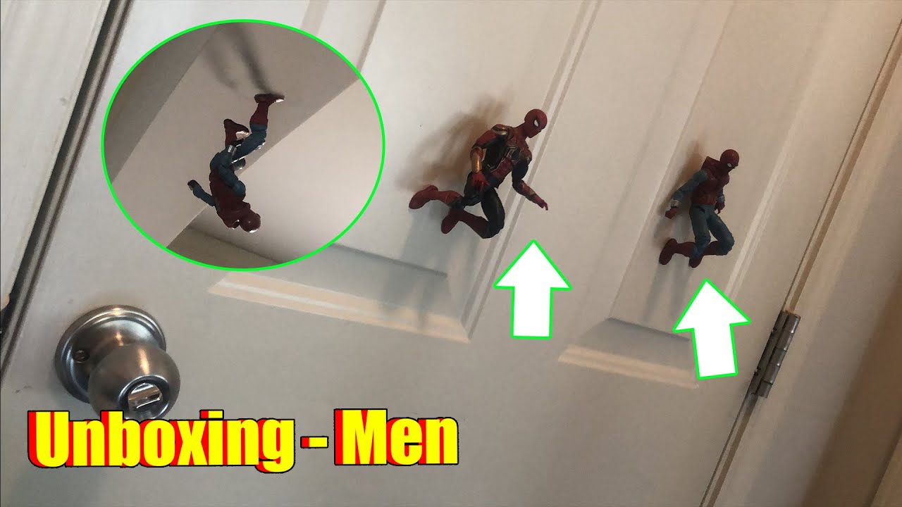 Como hacer que Spider-Man cuelgue de las paredes y puertas | Tutorial | Figuras de Marvel Legends