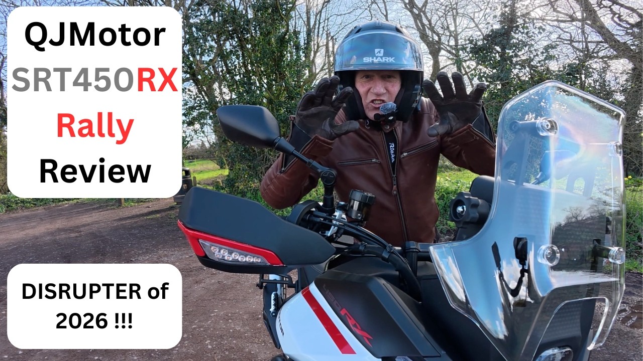 QJMotor SRT450RX Rally Comes to UK - First review
