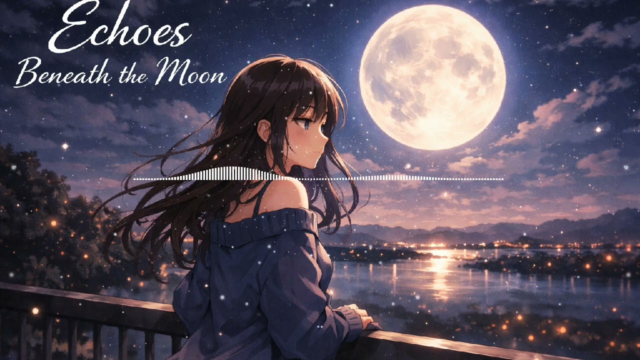 Echoes Beneath the Moon 🌙 | Emotional Anime EDM | Dreamy Female Vocals | Night Drive Music