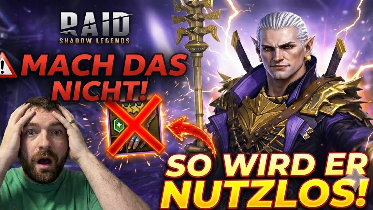 Baue Kael NICHT so! ❌ Raid Shadow Legends Guide | Build & Ausrüstung für Anfänger 