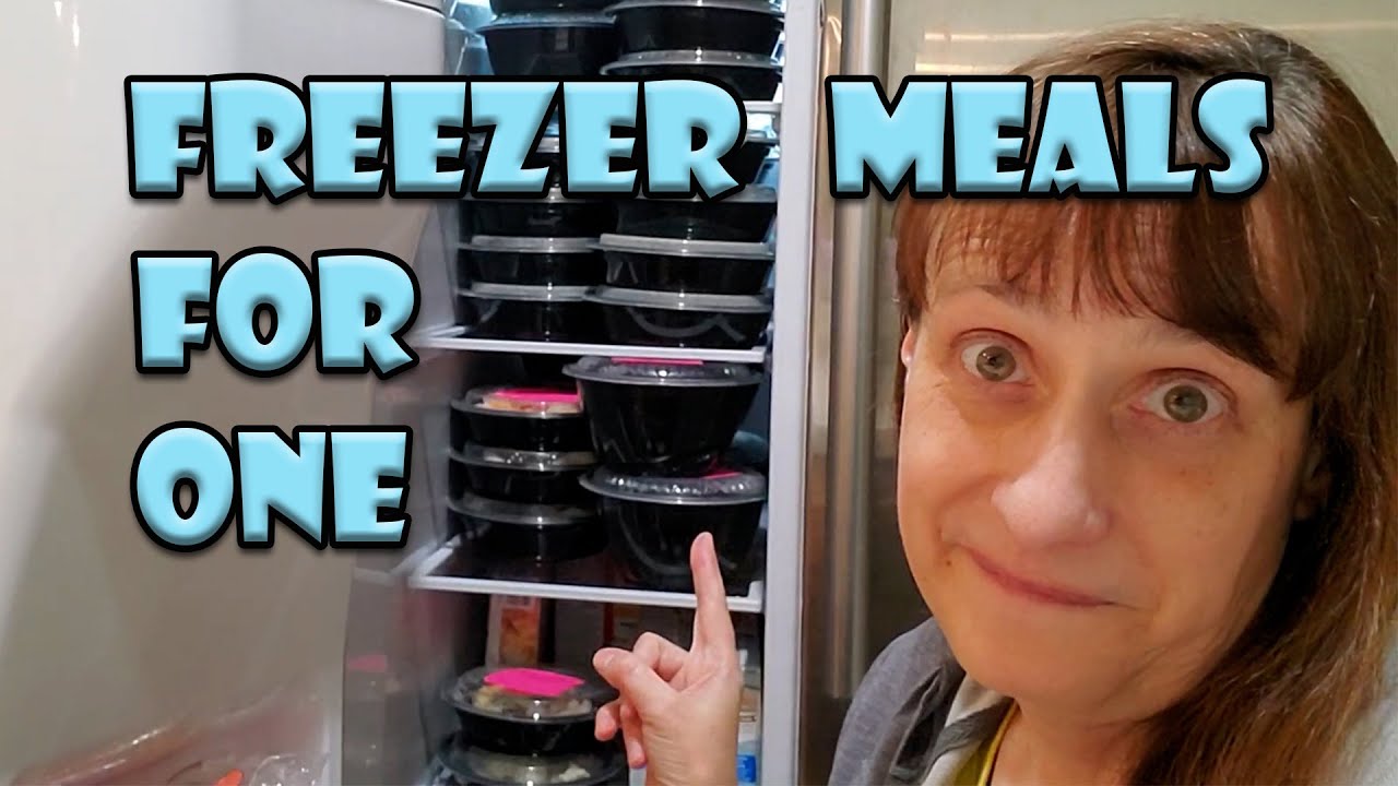 I DON'T have to cook tonight! Freezer meals for one