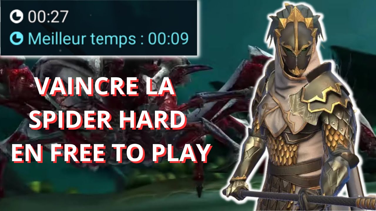 TOUTES LES TEAMS SPIDER 10 HARD [RAID SHADOW LEGENDS]