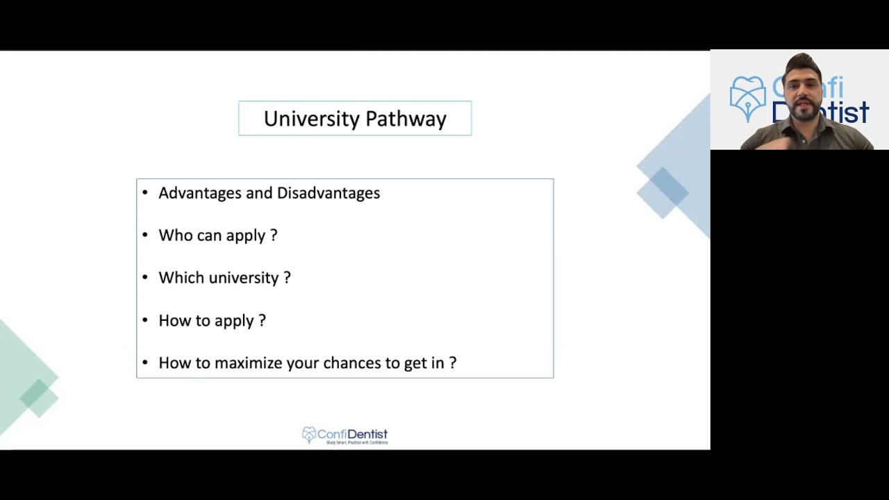 How to get admission to DDS programs in Canada - Dr. Sina Jafari
