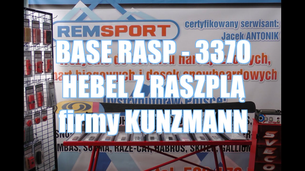 Base Rasp - Hebel z raszplą KUNZMANN - 3370