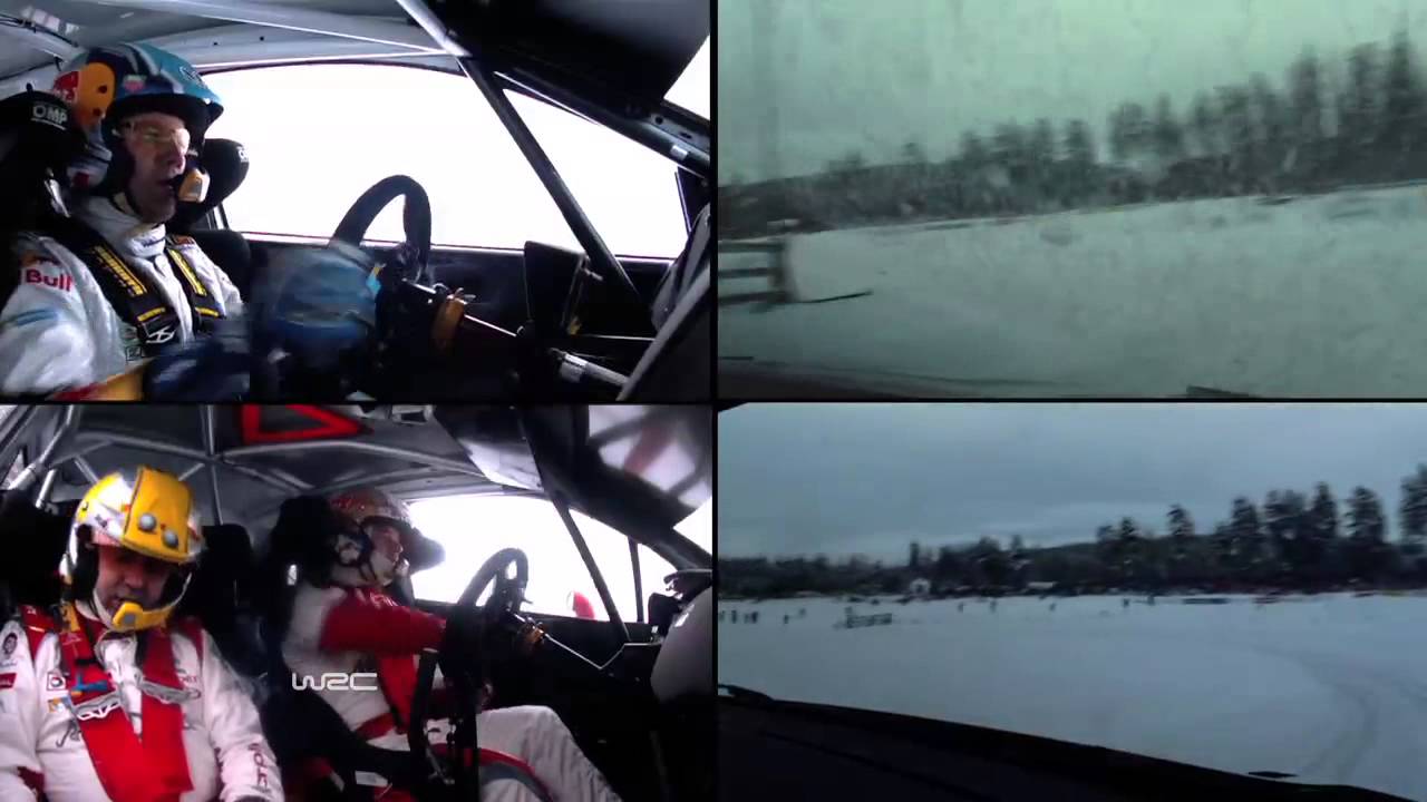 Rally Sweden 2013: Onboard Ogier vs. Loeb