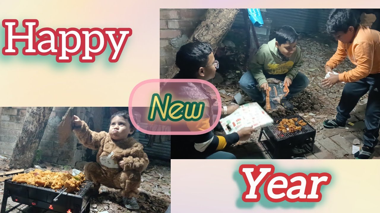 31st night জমিয়ে পিকনিক করলাম with chicken cabab 🤗🤤❤️।।happy new year 2026🥳🥳