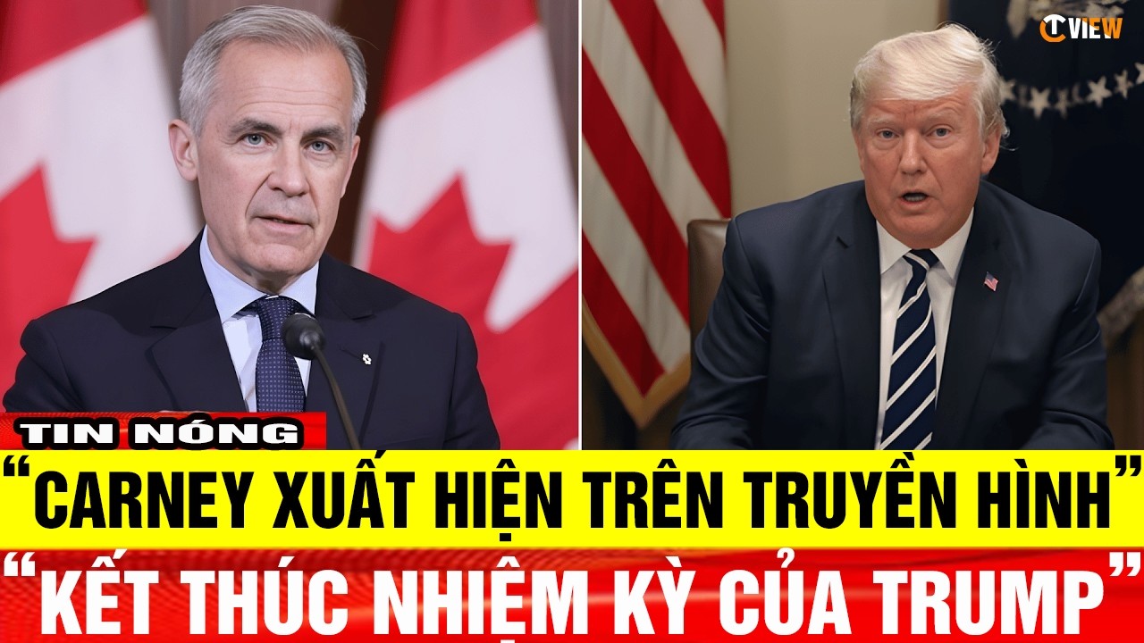 Carney vừa xuất hiện trên truyền hình và kết thúc nhiệm kỳ tổng thống của Trump chỉ trong 37 phút