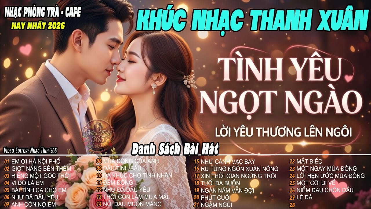 Tình Ca Lãng Mạn | LK Nhạc Phòng Trà - Cafe I Tình Khúc Bất Hủ Giai Điệu Thanh Xuân
