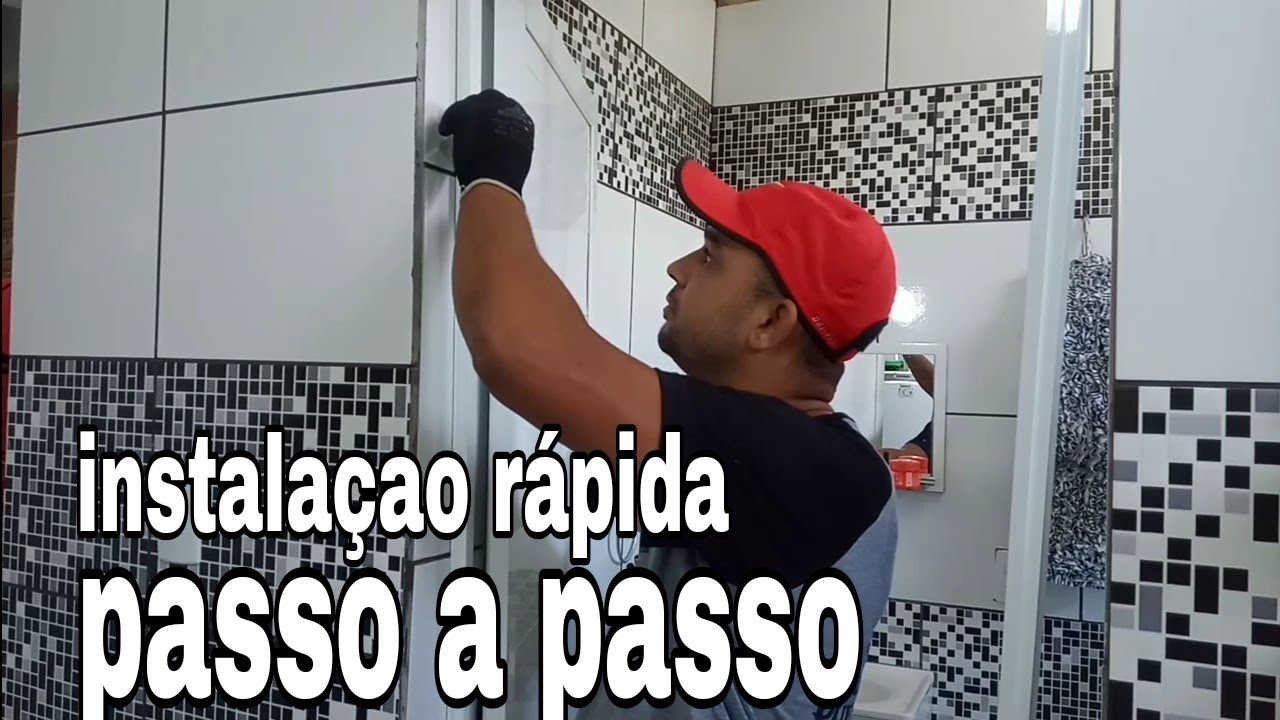 como instalar porta de aluminio passo a passo