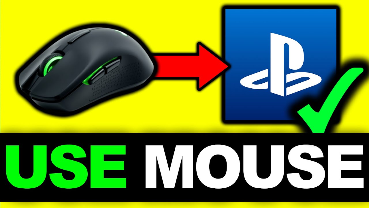 How To Use Wireless Mouse On PS5/PS4 (ALL WAYS)