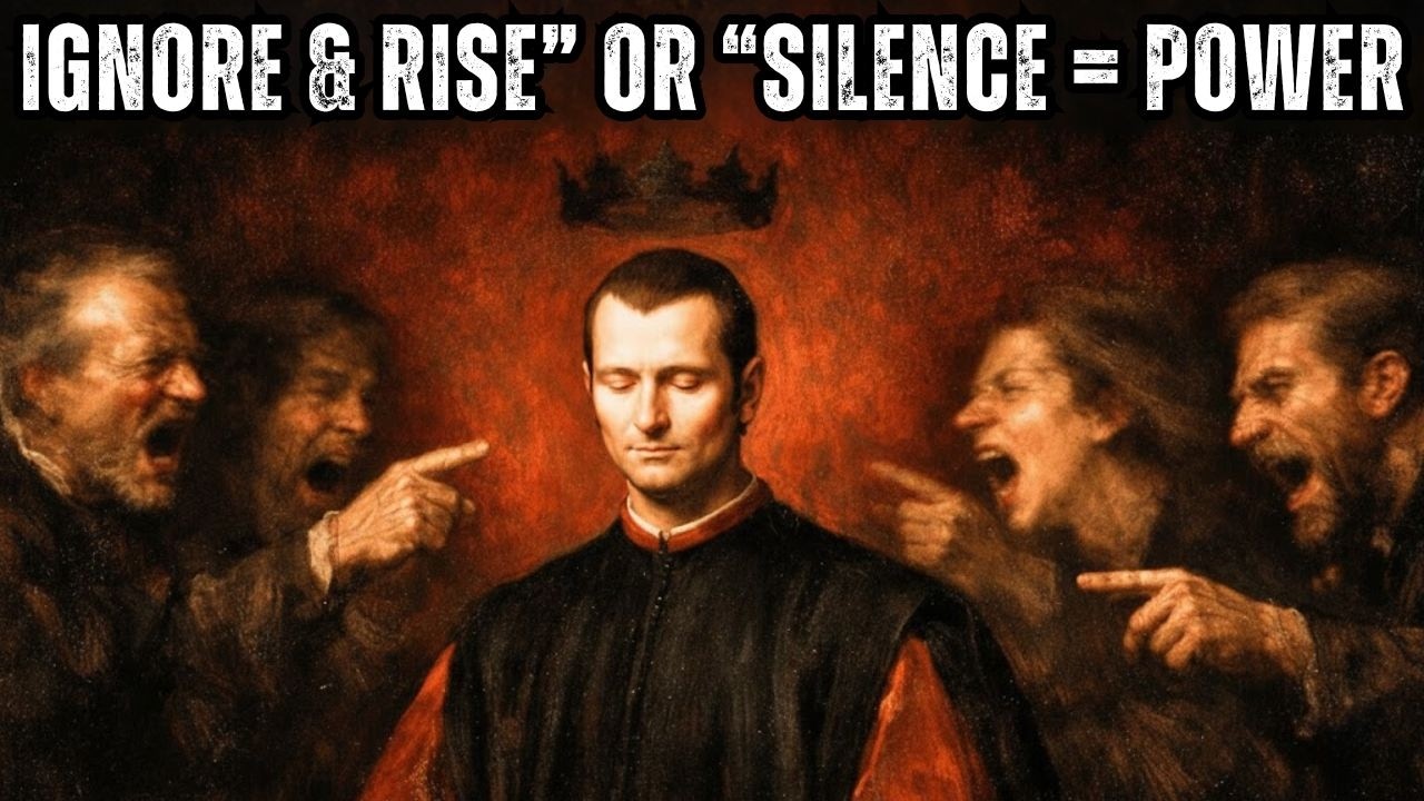 The Art of Ignoring People – Machiavelli’s Ruthless Power Secrets