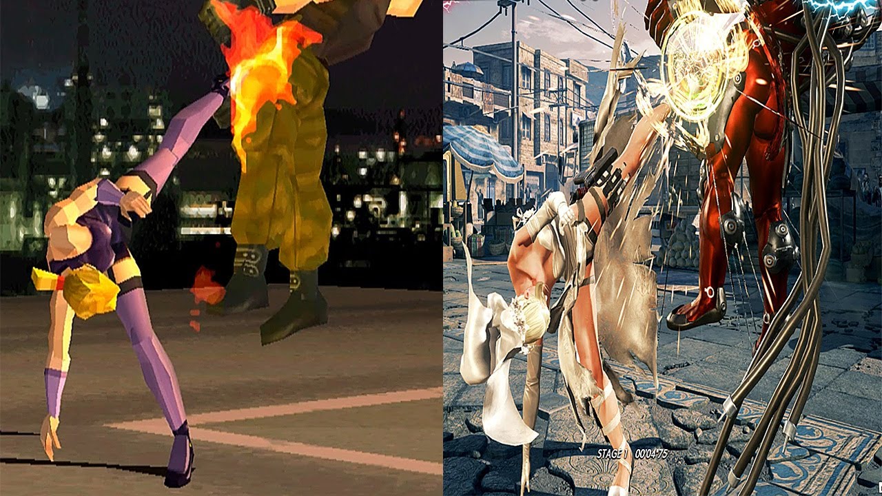 Tekken - Nina 10 Hit Combo Evolution Gameplay (1080p 60FPS) 2022