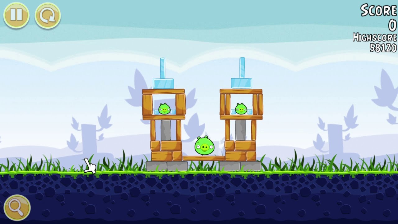 🍳 Angry Birds Classic - Poached Eggs Part 1/1 ⭐⭐⭐ Three Stars Gameplay Walkthrough All Levels