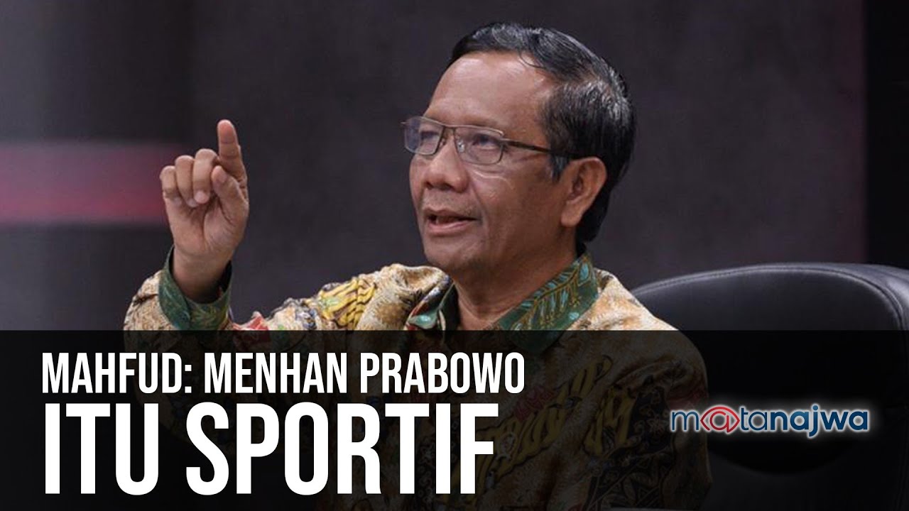 Debut Mahfud Luhut - Mahfud: Menhan Prabowo itu Sportif (Part 1) | Mata Najwa