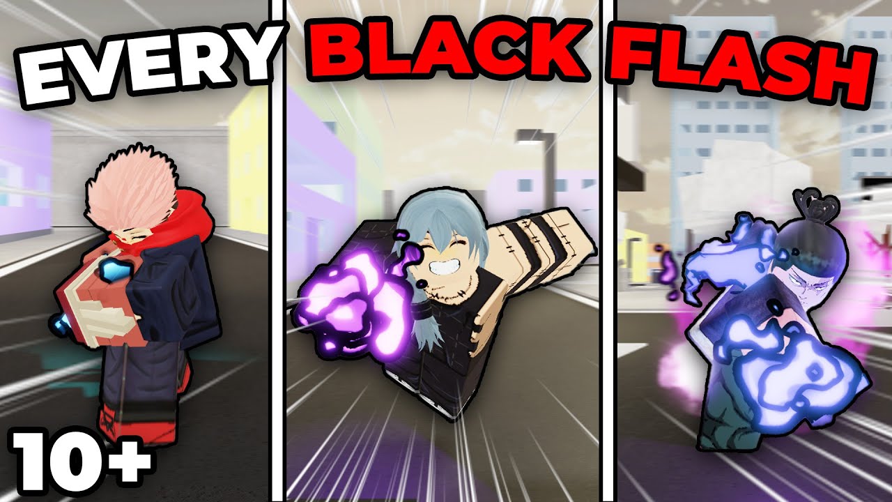 All 11 Black Flashes in Jujutsu Shenanigans EXPLAINED