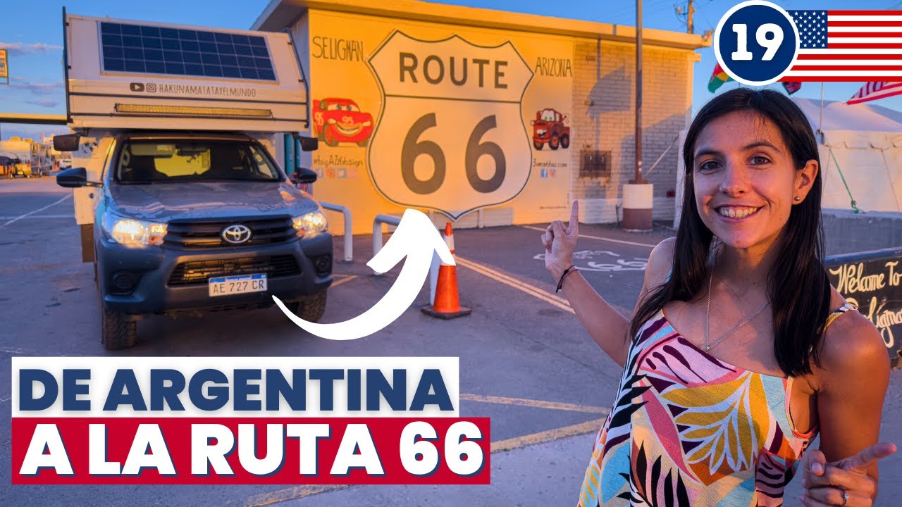 Asi son los PUEBLOS ABANDONADOS de la RUTA 66 en el estado de #Arizona en EEUU 🇺🇸 Ep.19