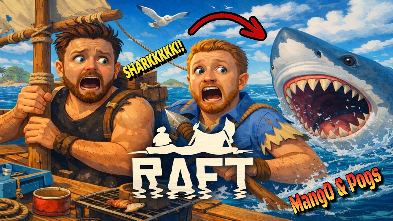 We Refuse to Sink This Raft Tonight.. 😅 With my Brother @Pogalman Part 4